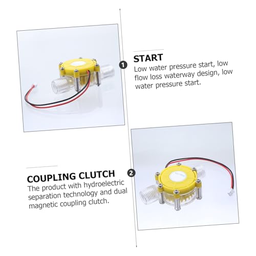 Garneck Micro hydro wasserkraftgenerator mit Edelstahl Spannungsregler Hydroelektrischer Trennung Dual magnetkupplung Robuster Langlebig Geeignet für LED stromversorgung und Ladegeräte Garneck Micro hydro wasserkraftgenerator mit Edelstahl Spannungsregler Hydroelektrischer Trennung Dual magnetkupplung Robuster Langlebig Geeignet für LED stromversorgung und Ladegeräte von Garneck