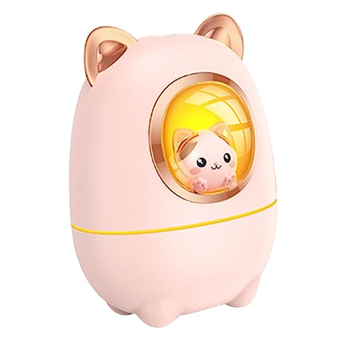 Garneck Mini Luftbefeuchter mit Licht Wiederverwendbarer USB Luftbefeuchter für Zuhause Büro und Schlafzimmer Leise und Tragbar zur Linderung von Erkältungs und Nasenproblemen von Garneck