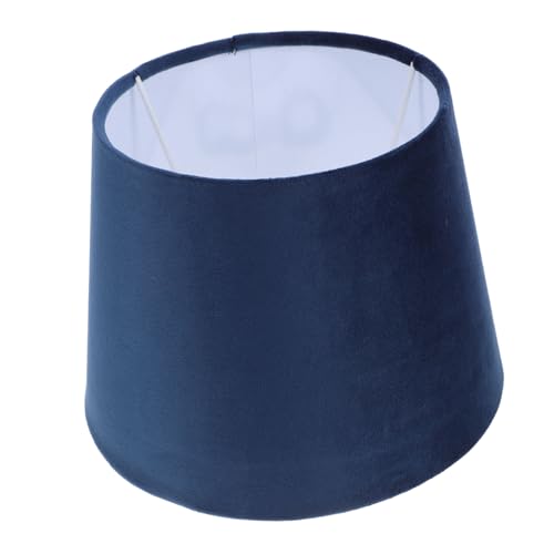 Garneck Moderner Lampenschirm Robuster Lampenbezug für Tisch und Stehlampen Vintage Design Passend für Lampenfassung Öffnung Blaue Einzelverpackung Dekorative Lichtabdeckung für von Garneck
