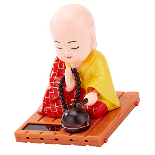 Garneck Mönch Figuren Wackelfigur Buddha Solarfigur Auto Figur Armaturenbrett Glücksbringer Reichtum Fengshui Buddha Skulptur Deko Geschenk Teezeremonie Zubehör Garneck Mönch Figuren Wackelfigur Buddha Solarfigur Auto Figur Armaturenbrett Glücksbringer Reichtum Fengshui Buddha Skulptur Deko Geschenk Teezeremonie Zubehör von Garneck
