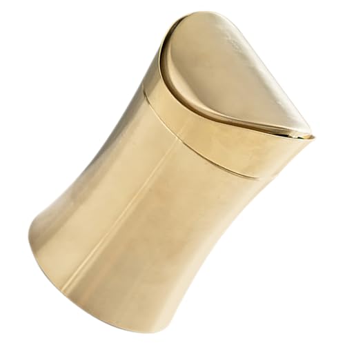 Garneck Mini-küchenabfalleimer – Kleiner Papierkorb Mit Deckel Rustikaler Tischmülleimer Ideal Für Büro Und Wohnheim von Garneck