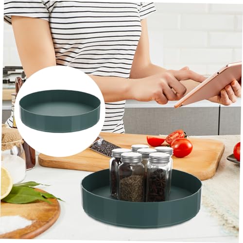 Garneck Multifunktionales Drehbares Gewürzregal aus Hochwertigem PP Rutschfeste drehscheibe für Küchenorganisation Monolagiger Gewürzständer mit Großem Fassungsvermögen für Garneck Multifunktionales Drehbares Gewürzregal aus Hochwertigem PP Rutschfeste drehscheibe für Küchenorganisation Monolagiger Gewürzständer mit Großem Fassungsvermögen für von Garneck