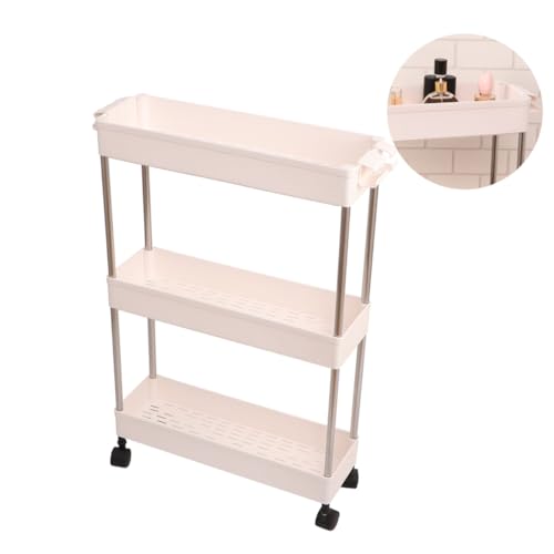 Garneck Multifunktionales Lagiges Kunststoff Regal für Küche und Bad Platzsparendes Eckaufbewahrungsregal Weiß zur Organisation von Badezimmer und Küchenutensilien Garneck Multifunktionales Lagiges Kunststoff Regal für Küche und Bad Platzsparendes Eckaufbewahrungsregal Weiß zur Organisation von Badezimmer und Küchenutensilien von Garneck