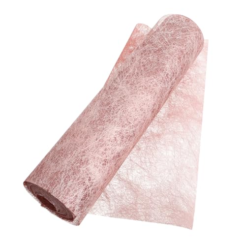 Garneck Glitzer Tischläufer Aus Vliesstoff Wiederverwendbare Dekoration Für Hochzeiten Und Babypartys Metallische Tischdeko Roségold Vielseitig Für Feste Und Feiern von Garneck