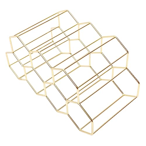 Garneck Nordisches Weinregal aus Flammiger Stabiler Flaschenhalter für Wohnzimmerschrank und Bar Dekorativer Weinflaschenständer mit Hohlem Design Praktischer Weinaufbewahrungsständer Garneck Nordisches Weinregal aus Flammiger Stabiler Flaschenhalter für Wohnzimmerschrank und Bar Dekorativer Weinflaschenständer mit Hohlem Design Praktischer Weinaufbewahrungsständer von Garneck