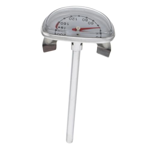 Garneck Öl Frittierthermometer Edelstahl mit Ständer Präziser Temperaturmesser für Backen Grillen Outdoor Fritteuse Geeignet für Küche und Bbq von Garneck