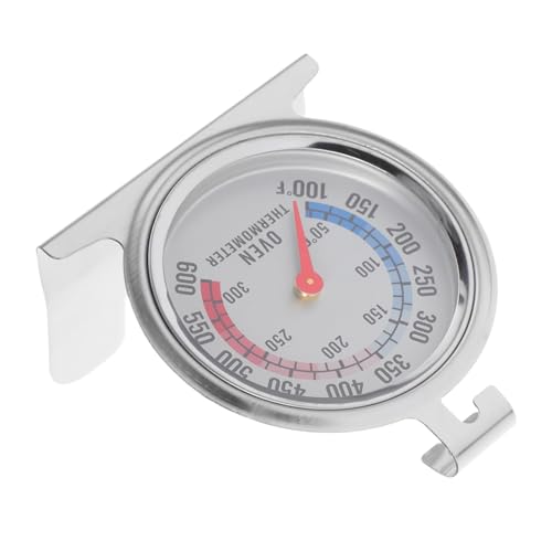 Garneck Ofenthermometer Edelstahl Robust Hitzebeständig Präzise Temperaturanzeige für Backofen Grill Smoker Vielseitig Kompakt Einfach zu Lagern Küchenzubehör von Garneck