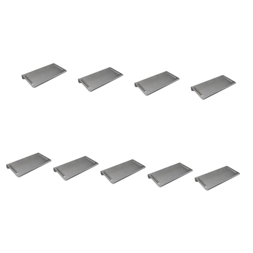 Garneck Palette 9st Tablett Aus Edelstahl Badezimmer Klein Handyablage Wc Schwebende Wandregale Metall Tablett Wandboard Wandmontage Handyablage Intelligent Klopapierhalterung Lagerregale von Garneck