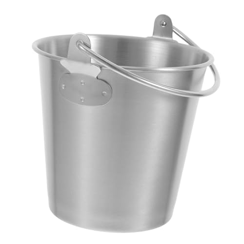 Garneck Pommes Eimer Aus Pommes Halter Serviereimer Für Pommes Frites Wiederverwendbar Tragbar Pommes Snack Behälter Pommes Frites Korb Abnehmbar von Garneck