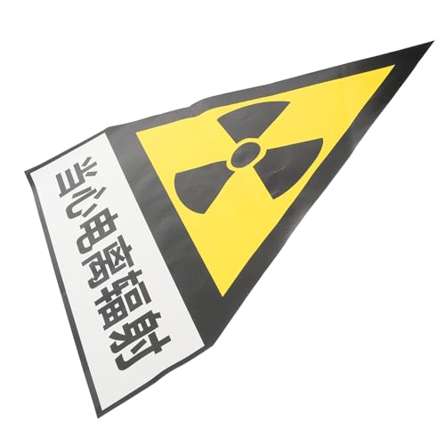 Garneck Radiationswarnaufkleber PVC Selbstklebend Deutlich Sichtbares Warnschild mit Ionisierender Strahlenwarnung Einfach Entfernbar Langlebig für Sicherheitsbereiche und Medizinische Garneck Radiationswarnaufkleber PVC Selbstklebend Deutlich Sichtbares Warnschild mit Ionisierender Strahlenwarnung Einfach Entfernbar Langlebig für Sicherheitsbereiche und Medizinische von Garneck