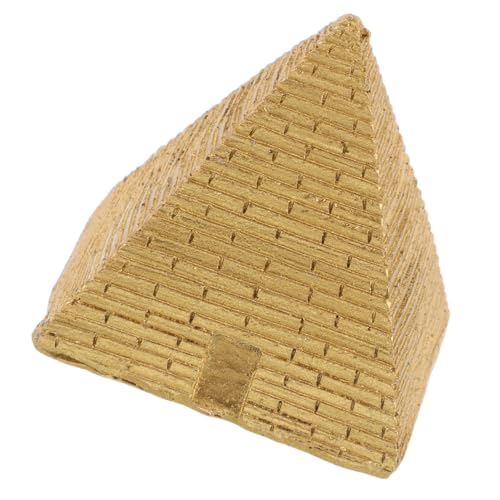 Garneck Robuste Ägyptische Pyramide Figurine aus Resin Kleine Realistische Miniatur als Dekorative Tischdeko und Bonsai Ornament Authentisches Design für Ägyptische Kultur Fans und Garneck Robuste Ägyptische Pyramide Figurine aus Resin Kleine Realistische Miniatur als Dekorative Tischdeko und Bonsai Ornament Authentisches Design für Ägyptische Kultur Fans und von Garneck