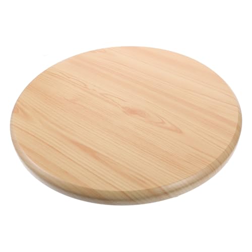 Garneck Runder Holz Hocker Sitz Ersatz für Stühle Hochwertige Holzplatte für Barhocker Restaurant und Veranstaltungssitz Langlebig und Dekorativ Schützt vor Kratzern von Kindern und von Garneck
