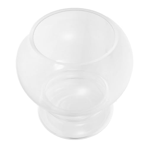 Garneck Rundes Transparentes Fischbecken Kleines Aquarium für Goldfische und Betta Fische Dekoration für Schreibtisch und Zuhause Einfach zu Reinigen für Begrenzte Räume Garneck Rundes Transparentes Fischbecken Kleines Aquarium für Goldfische und Betta Fische Dekoration für Schreibtisch und Zuhause Einfach zu Reinigen für Begrenzte Räume von Garneck