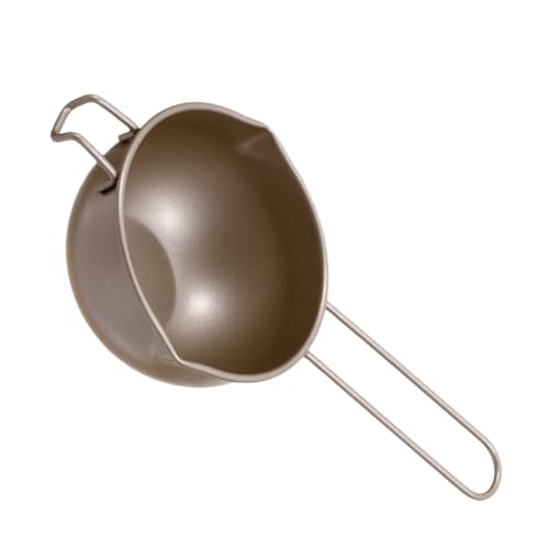 Garneck Schmelztopf aus Carbonstahl mit Langem Griff Hitzebeständig für Schokolade Butter Kompakt und Leicht zum Backen und Schmelzen Geeignet für Zuhause Küche Restaurant Garneck Schmelztopf aus Carbonstahl mit Langem Griff Hitzebeständig für Schokolade Butter Kompakt und Leicht zum Backen und Schmelzen Geeignet für Zuhause Küche Restaurant von Garneck