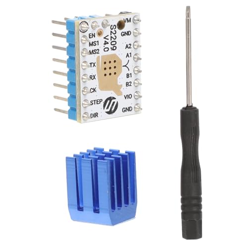 Garneck Schritt Motor Treiber Ultra Silent für Drucker Verbesserte Stealthchop Technologie Uart Modus Energieeinsparung Kompatibel Traditionellen Treibern von Garneck