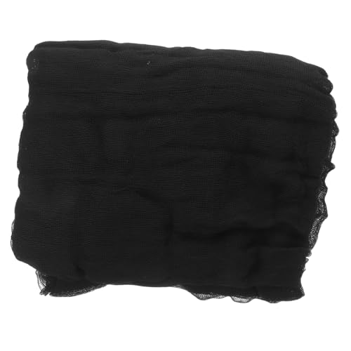 Garneck Schwarze Geistervilla Geisterdekor gruselig Halloween-Fensterfolie Halloween-Fensterdekoration drinnen Halloween Party Dekoration Halloween- -Tuch für Halloween von Garneck