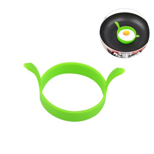 Garneck Silikon Eierform mit Doppelohren Antihaft Eierring für Spiegeleier und Pfannkuchen Hitzebeständig Leicht zu Reinigen Bpa Frei Grün Küchenhelfer zum Braten und Kochen Garneck Silikon Eierform mit Doppelohren Antihaft Eierring für Spiegeleier und Pfannkuchen Hitzebeständig Leicht zu Reinigen Bpa Frei Grün Küchenhelfer zum Braten und Kochen von Garneck