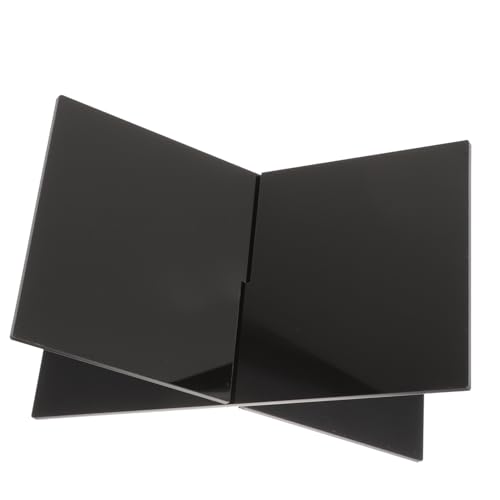 Garneck Stabiler Buchständer aus Schwarzem Material Kompakter Lesehalter für Zuhause Schule Büro und Tempel Eleganter Leseständer mit Feinem Muster für Bücher Bibeln und Zeitschriften Garneck Stabiler Buchständer aus Schwarzem Material Kompakter Lesehalter für Zuhause Schule Büro und Tempel Eleganter Leseständer mit Feinem Muster für Bücher Bibeln und Zeitschriften von Garneck