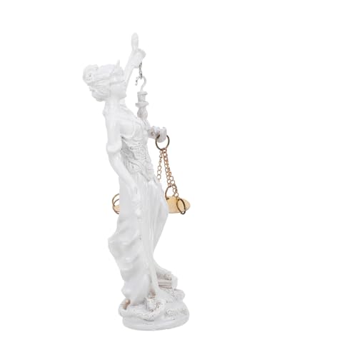 Garneck Römische Göttin Der Gerechtigkeit Statue Aus Kunstharz Mit Balance Handgefertigte Skulptur Für Büro Bücherregal Schreibtisch Dekoration Für Anwälte Und Richter Garneck Römische Göttin Der Gerechtigkeit Statue Aus Kunstharz Mit Balance Handgefertigte Skulptur Für Büro Bücherregal Schreibtisch Dekoration Für Anwälte Und Richter von Garneck