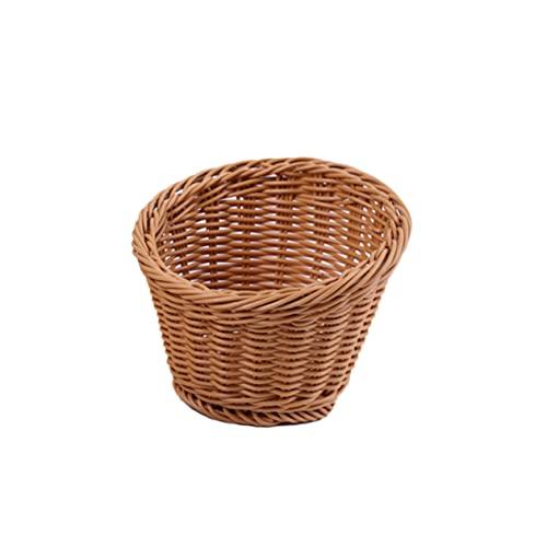 Garneck Vielseitiger Korb Aus Künstlichem Rattan – Aufbewahrungsbehälter Für Obst Gemüse Brot Perfektes Für Künstliches Rattan Garneck Vielseitiger Korb Aus Künstlichem Rattan – Aufbewahrungsbehälter Für Obst Gemüse Brot Perfektes Für Künstliches Rattan von Garneck