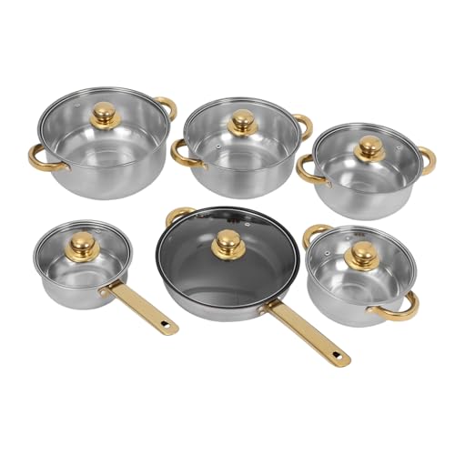 Garneck Töpfe und Pfannen Set Teiliges Kochgeschirr mit Abnehmbaren Griffen Induktionsgeeignet Spülmaschinenfest für Effizientes Kochen und Küchendesign Garneck Töpfe und Pfannen Set Teiliges Kochgeschirr mit Abnehmbaren Griffen Induktionsgeeignet Spülmaschinenfest für Effizientes Kochen und Küchendesign von Garneck