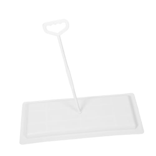 Garneck Toilettendeckel Squat Toilet Cover aus Robustem Abs mit Griff Dickes Design für Hohe Stabilität Kompatibel mit Gängigen Hocktoiletten Einfache Werkzeugfreie Montage Langlebiger von Garneck