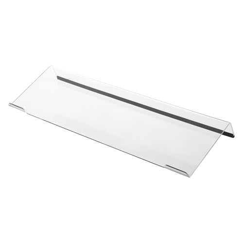 Garneck Transparenter Acryl Keyboard Stand mit Rutschfester Basis Keyboard Elevator für Ergonomisches Tippen Desktop Riser für Büro Home Office Gaming und Schule von Garneck