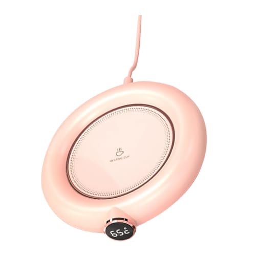 Garneck USB Becherwärmer mit DREI Temperaturstufen und Digitaler Anzeige USB Ladepad für Kaffee Wassermug Rosa Kompakter Heizuntersetzer für Tee Milch und Heiße Getränke Am Schreibtisch Garneck USB Becherwärmer mit DREI Temperaturstufen und Digitaler Anzeige USB Ladepad für Kaffee Wassermug Rosa Kompakter Heizuntersetzer für Tee Milch und Heiße Getränke Am Schreibtisch von Garneck