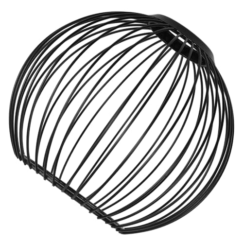 Garneck Vintage Eisen Lampenschirm Hängend Retro Deckenlampe Lampenschirm Ersatz Robuster DIY Lampenrahmen für Wohnzimmer Büro Schwarze Kugelform Garneck Vintage Eisen Lampenschirm Hängend Retro Deckenlampe Lampenschirm Ersatz Robuster DIY Lampenrahmen für Wohnzimmer Büro Schwarze Kugelform von Garneck