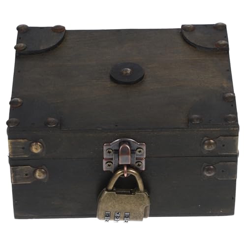 Garneck Vintage Holzschatulle mit Zahlenschloss Retro Aufbewahrungsbox aus Holz Kleine Dekorative Schatztruhe für Schmuck und Erinnerungsstücke Geschenkbox für Geburtstage und Jubiläen Garneck Vintage Holzschatulle mit Zahlenschloss Retro Aufbewahrungsbox aus Holz Kleine Dekorative Schatztruhe für Schmuck und Erinnerungsstücke Geschenkbox für Geburtstage und Jubiläen von Garneck