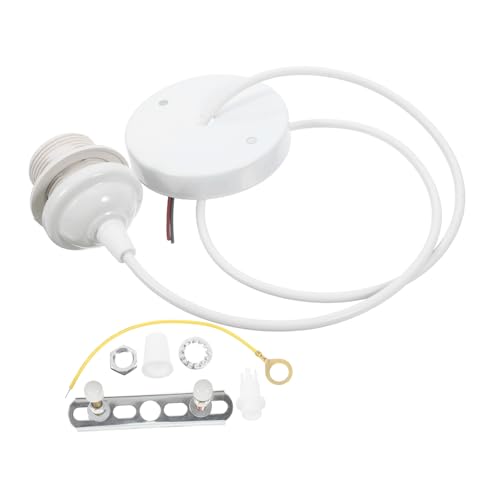 Garneck Vintage Pendelleuchte Kit mit Verstellbarem Kabel Deckenlampenfassung für DIY Hängelampe Kompatibel mit Vielen Leuchtmitteln Industrielles Design für Wohnzimmer und Schlafzimmer Garneck Vintage Pendelleuchte Kit mit Verstellbarem Kabel Deckenlampenfassung für DIY Hängelampe Kompatibel mit Vielen Leuchtmitteln Industrielles Design für Wohnzimmer und Schlafzimmer von Garneck