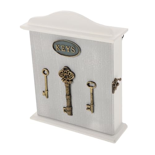 Garneck Vintage Schlüsselbox Holz Wandhaken Schlüsselhalter mit Ablage für Eingangsbereich Wohnzimmer Büro Multifunktionaler Schlüsselkasten zur Organisierten Aufbewahrung von Schlüsseln Garneck Vintage Schlüsselbox Holz Wandhaken Schlüsselhalter mit Ablage für Eingangsbereich Wohnzimmer Büro Multifunktionaler Schlüsselkasten zur Organisierten Aufbewahrung von Schlüsseln von Garneck