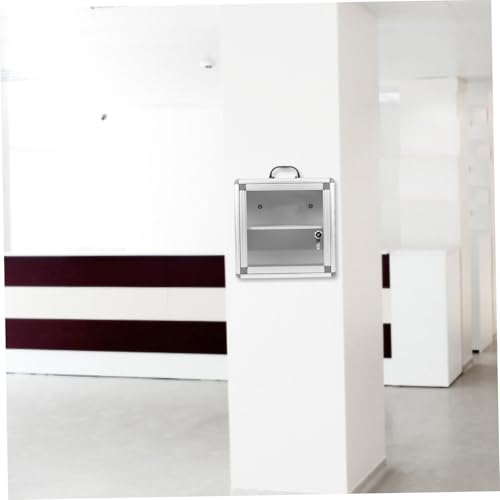 Garneck Wandmontierter Medizinbox Medikamenten Aufbewahrungsbehälter mit Transparentem Sichtfenster Platzsparend und Robust für Haushalt Büro Kindergarten und Öffentliche Bereiche Garneck Wandmontierter Medizinbox Medikamenten Aufbewahrungsbehälter mit Transparentem Sichtfenster Platzsparend und Robust für Haushalt Büro Kindergarten und Öffentliche Bereiche von Garneck