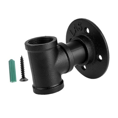 Garneck Wandmontiertes Weinregal aus Robustem Dekorativer Schwarzer Flaschenhalter für Bar Wohnzimmer und Küche Stabile Aufbewahrung Einfach zu Montieren Moderner Industrie Stil von Garneck