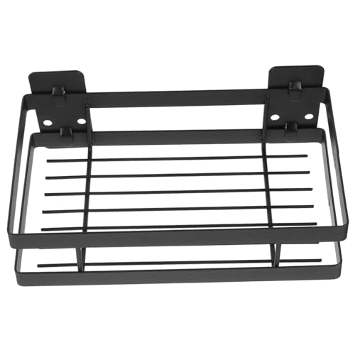 Garneck Kunst Badezimmer Wandregal Selbstklebendes Duschregal Platzsparend für Toiletten Handtuchhalter und Organizer für Duschutensilien Einfache Montage ohne Bohren von Garneck