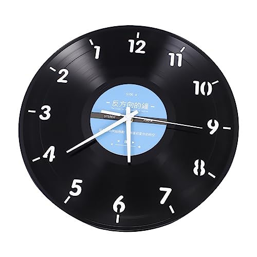 Garneck Wanduhr Im Vintage-Design Aus Geräuschlos Kreative Wanddekoration Für Wohnzimmer Schlafzimmer Büro Und Cafés Installieren Einzigartiges Kunstwerk Modernes von Garneck