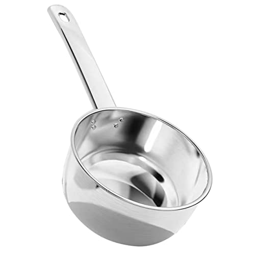 Garneck Wasserkelle Tiefe Suppenkelle für Küche und Restaurant Ergonomischer Kurzer Griff Robuste und Langlebige Küchenutensilien Vielseitig Einsetzbar für Zuhause Kantinen und von Garneck