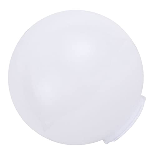 Garneck Weißer Acryl-Ersatz-Lampenpfosten- Acryl-Kugel-Lampenschirm Opal-Kugelschirm Außenleuchte Lichtabdeckung für Pendelleuchte Kronleuchter Wandleuchte 25 Cm von Garneck