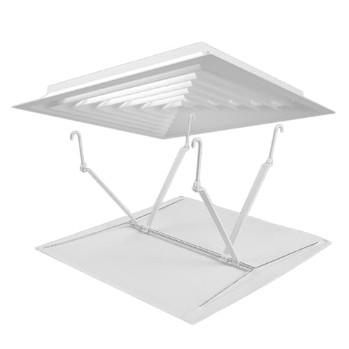 Garneck Klimaanlage Windabweiser Baffle Verstellbarer Luftleitblech Für Zentrale Deckenventile Installieren Langlebig Für Wohn Und Büroszenarien von Garneck