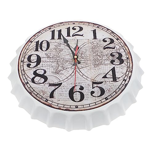 Garneck rustikale Wanduhr wanduhren Vintage Uhr Retro-Wanduhr Wanduhr aus Holz Persönlichkeit schmücken von Garneck