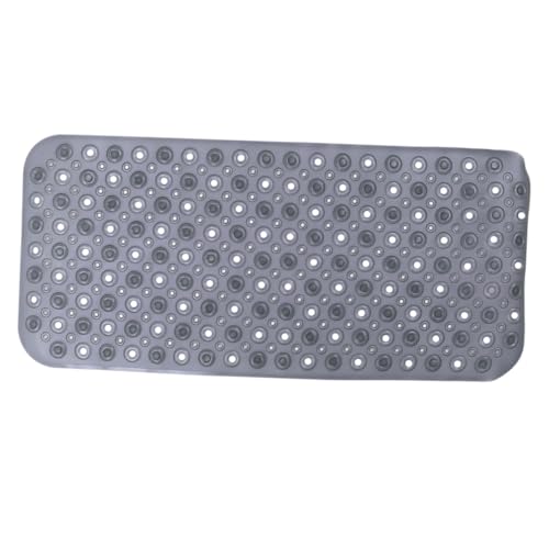 Garneck rutschfeste PVC Badewannenmatte mit Massage dot Oberfläche und Saugnäpfen Waschbar Schnelltrocknend Antibakterielle Badematte für Sicheres Baden im Badezimmer Hellgrau Garneck rutschfeste PVC Badewannenmatte mit Massage dot Oberfläche und Saugnäpfen Waschbar Schnelltrocknend Antibakterielle Badematte für Sicheres Baden im Badezimmer Hellgrau von Garneck