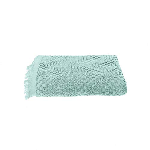 Garnier Thiebaut 32563 Boheme Handtuch, Frottee, Baumwolle Lagune 100 x 50 cm Garnier Thiebaut 32563 Boheme Handtuch, Frottee, Baumwolle Lagune 100 x 50 cm von Garnier Thiebaut