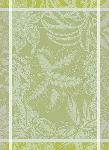 Garnier Thiebaut 41721 Geschirrtuch Alocasia Vert Opaline 56 X77Cm 100% Baumwolle von Garnier Thiebaut