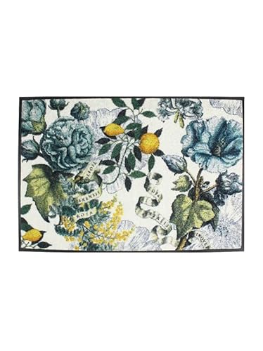 Garnier Thiebaut 43626 Fußmatte Giardino Ecru 50x75 cm Gummi_Polyamid von Garnier Thiebaut