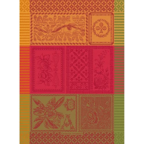 Garnier-Thiebaut 44254 Geschirrtuch Alliance Florale Automne 56 X77Cm Baumwolle von Garnier Thiebaut