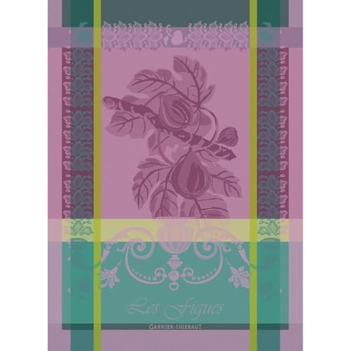 Garnier Thiebaut 46329 Geschirrtuch Les Figues Mauve 56x77 cm Baumwolle von Garnier Thiebaut