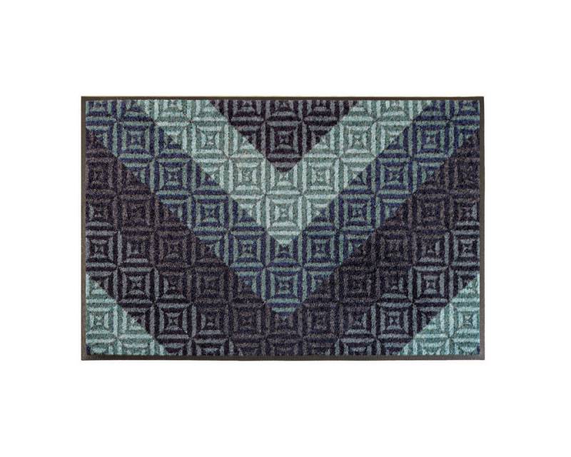 Garnier Thiebaut Fußmatte Fußmatte Chevrons Bleu 50x75 cm, rechteckig, bedruckt Garnier Thiebaut Fußmatte Fußmatte Chevrons Bleu 50x75 cm, rechteckig, bedruckt von Garnier Thiebaut