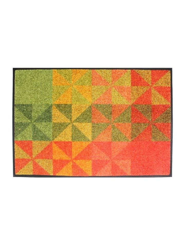 Garnier Thiebaut Fußmatte Fußmatte Mille Quartz Multicolore 50x75 cm, rechteckig, bedruckt von Garnier Thiebaut