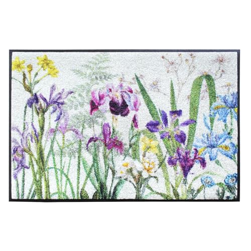 Garnier Thiebaut Fußmatte Orchidees Vert 50 x 75 cm by Kleen-Tex wash & Dry von Garnier Thiebaut
