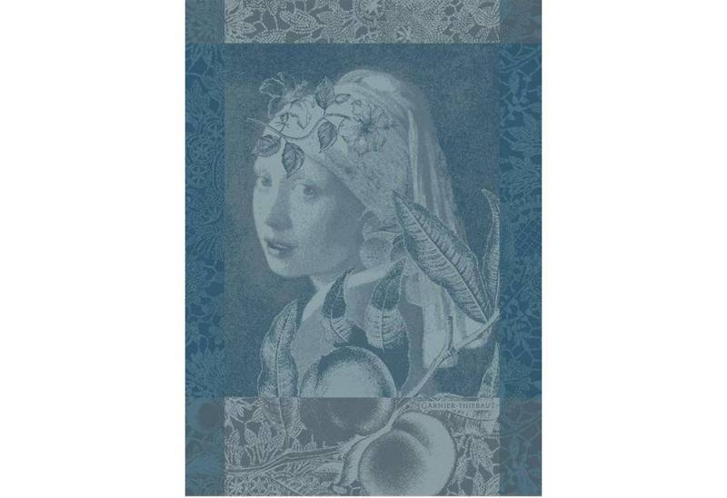 Garnier Thiebaut Geschirrtuch Femme a al Perle Bleu von Garnier Thiebaut von Garnier Thiebaut